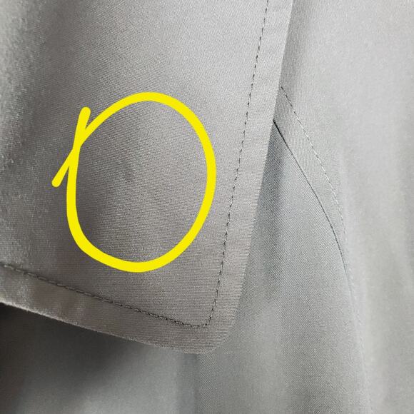 Brooks Brothers Trench Coat Mens M Tan Long Lightweight Button Closure READ DESC - Picture 2 of 16